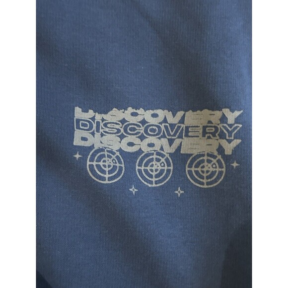 Topman Sweatshirt Mens Small Blue Discovery Crewneck ASOS Pullover - Picture 4 of 7